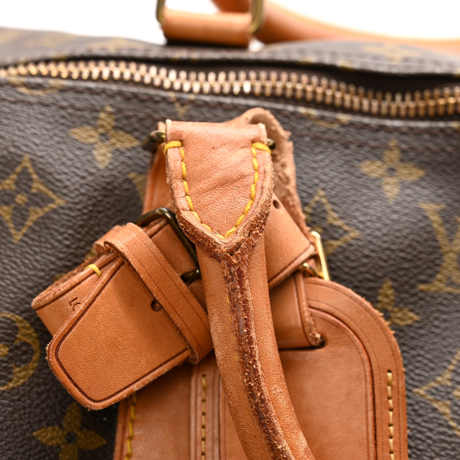 Louis Vuitton Monogram Keepall Bandouliere 60 14 of 16