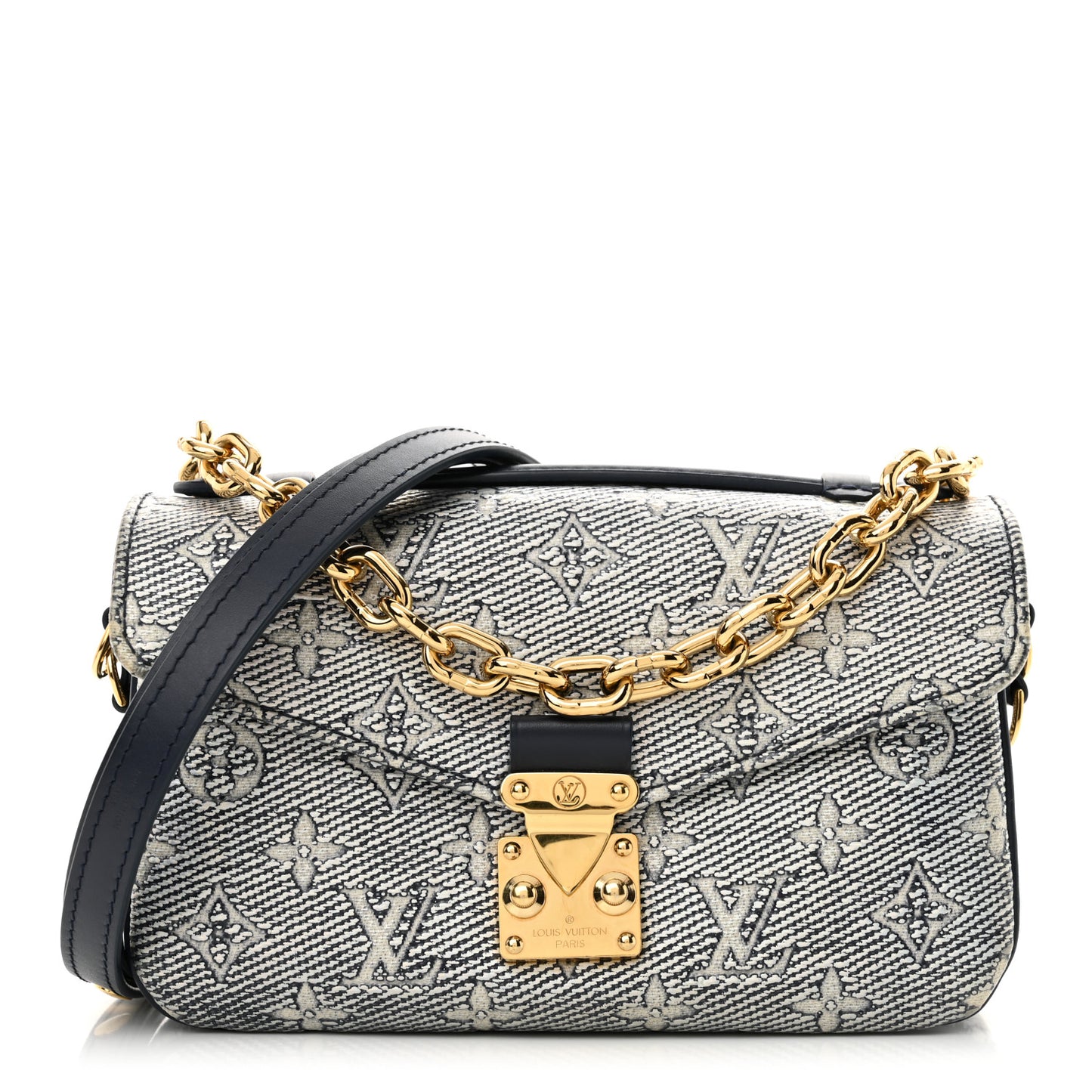Monoglam Pochette Metis East West Blue