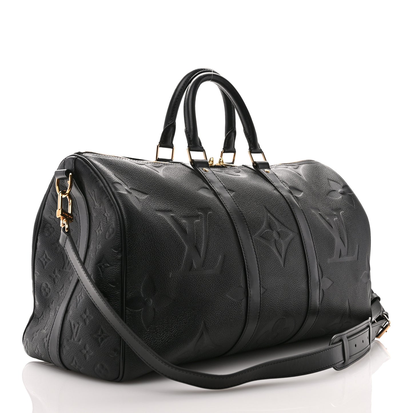 Empreinte Monogram Giant Keepall Bandouliere 45 Black