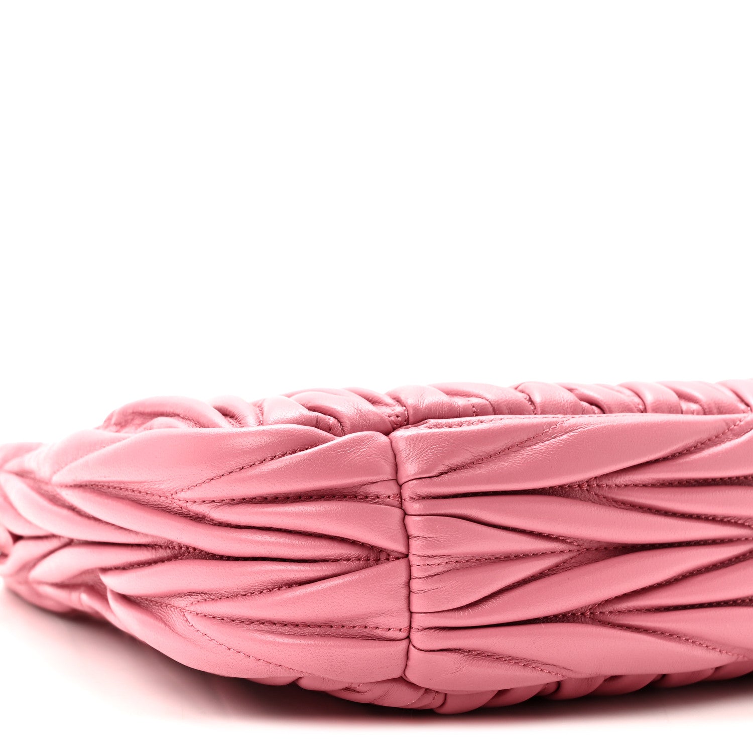Miu Miu Nappa Matelasse Small Wander Hobo Pink 8 of 9