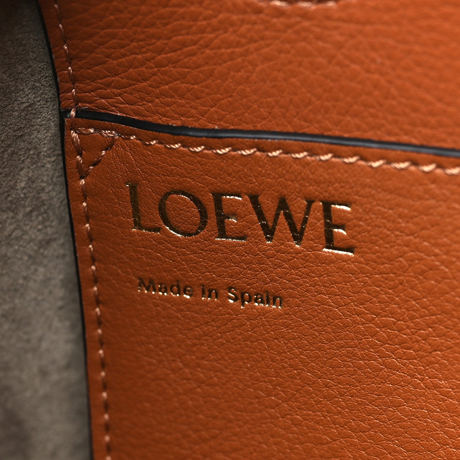 Loewe Smooth Calfskin Small Anagram Tote Tan Ecru 5 of 8