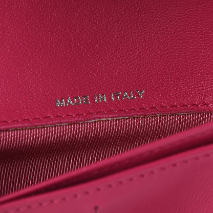 Chanel Lambskin Quilted Large Flap Wallet Pink 8 of 8