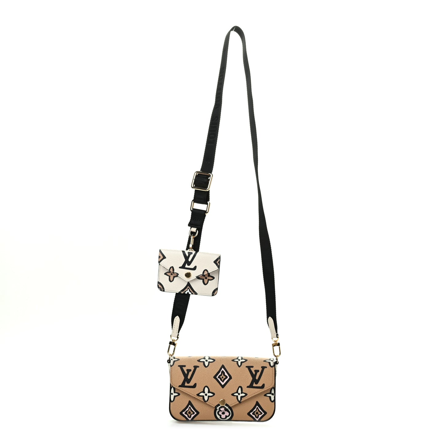 Monogram Wild At Heart Felicie Strap & Go Arizona Creme