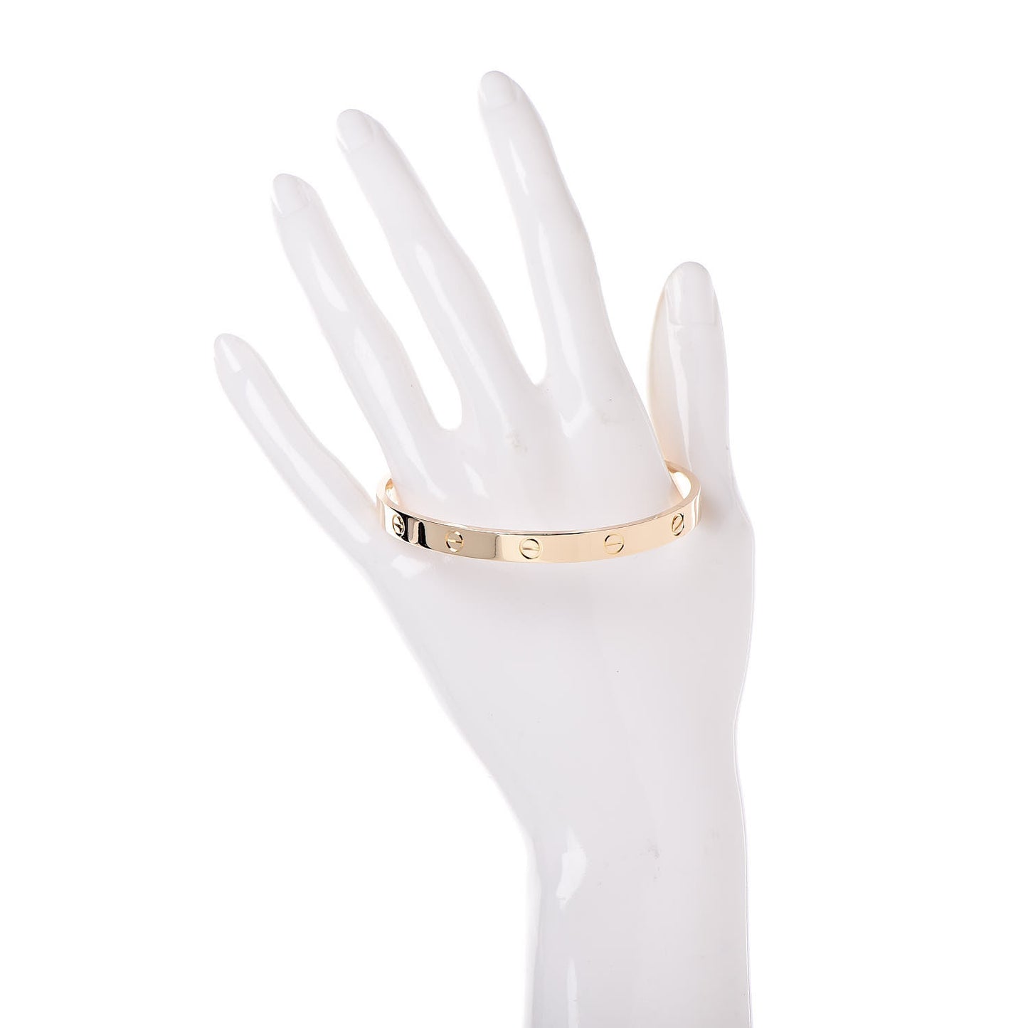 18K Yellow Gold LOVE Bracelet 19