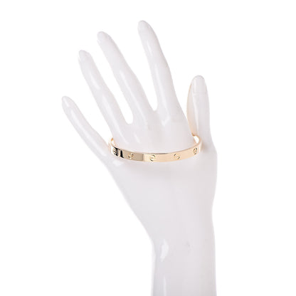 Cartier 18K Yellow Gold LOVE Bracelet 19 2 of 8