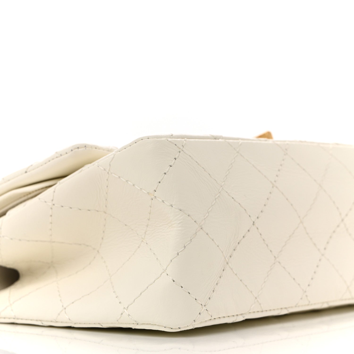 Chanel Aged Calfskin Quilted 2.55 Reissue 225 Flap White 9 of 11