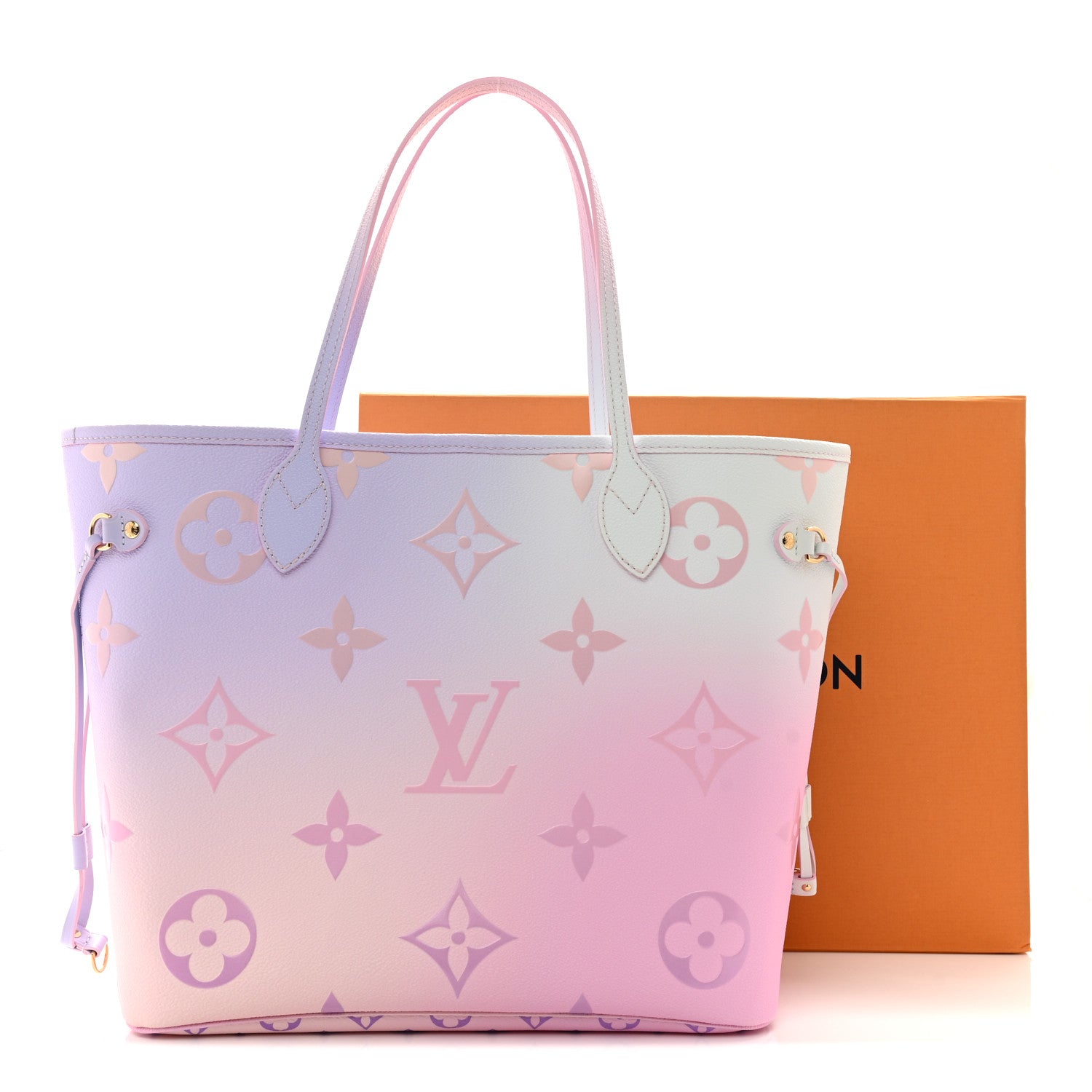 Louis Vuitton LOUIS VUITTON Monogram Giant Spring In The City Neverfull MM Sunrise Pastel 10 of 10