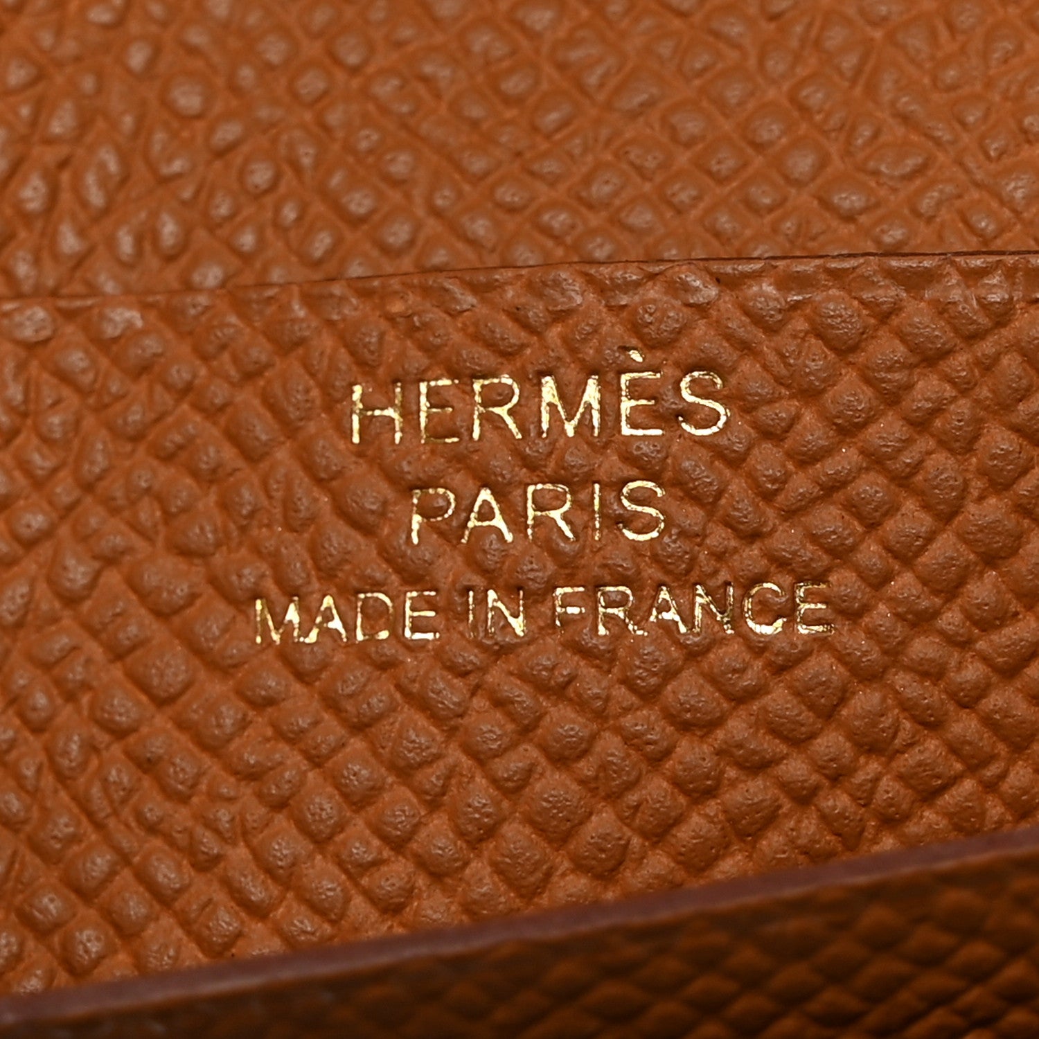 Hermes Epsom Bearn Compact Wallet Gold 7 of 8