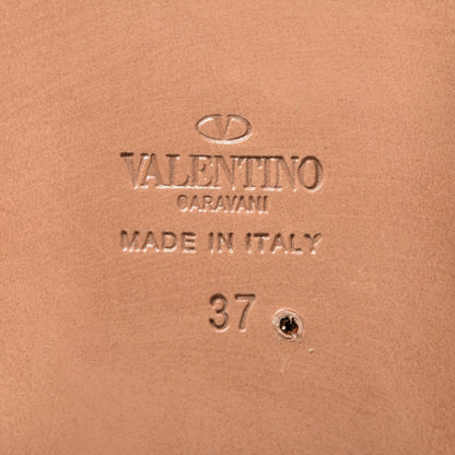 Valentino Garavani Nappa Crystal Camouflage Rockstud Flat Sandals 37 Multicolor 7 of 8