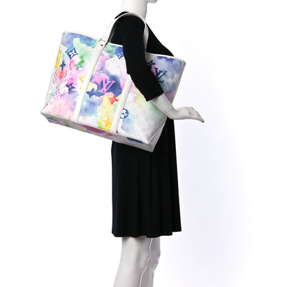 Louis Vuitton Monogram Watercolor New Tote GM Multicolor 2 of 8
