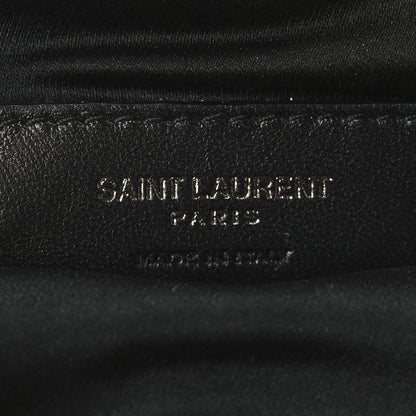 Saint Laurent Satin Mesh Studded Mini Heart Bag Dark Rutenio 6 of 10