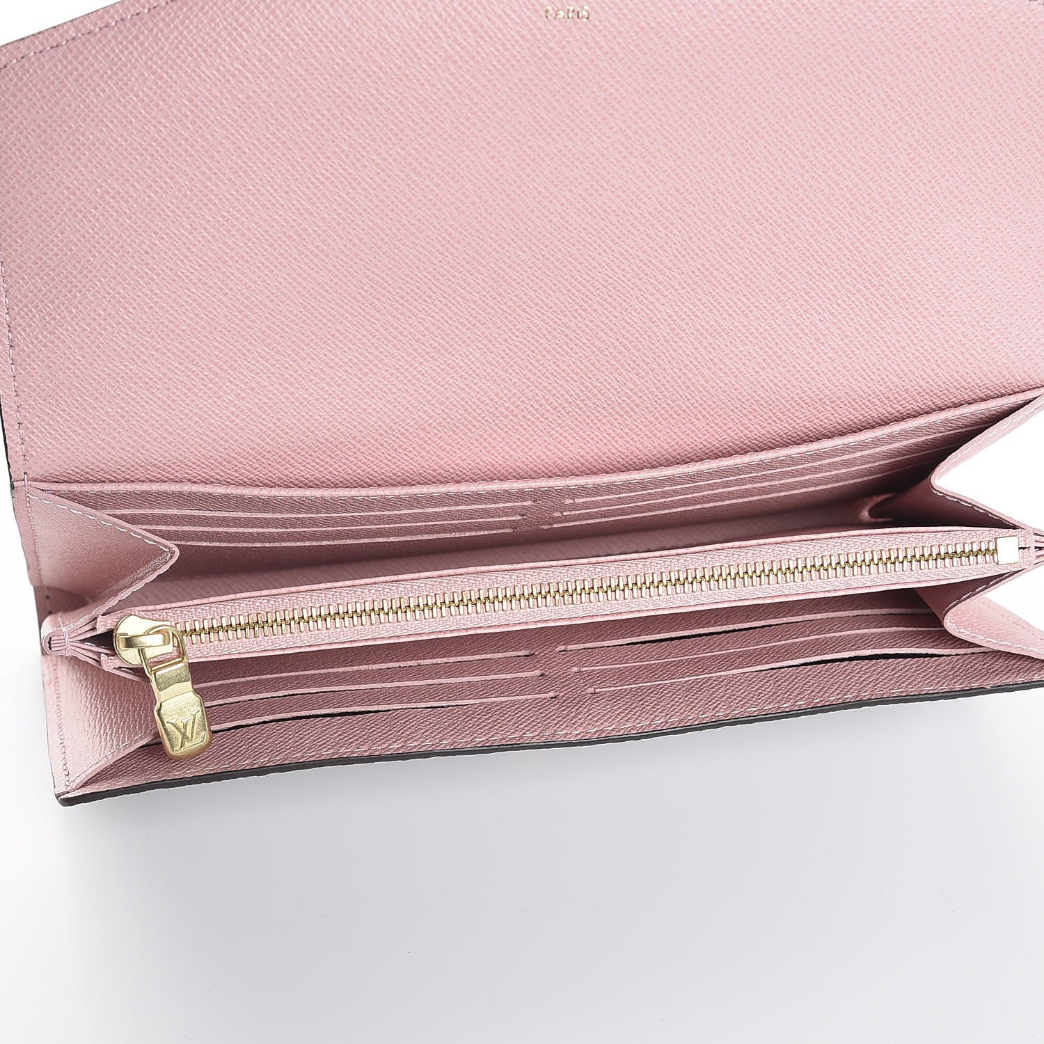 Louis Vuitton Monogram Sarah Wallet NM Rose Ballerine 5 of 7
