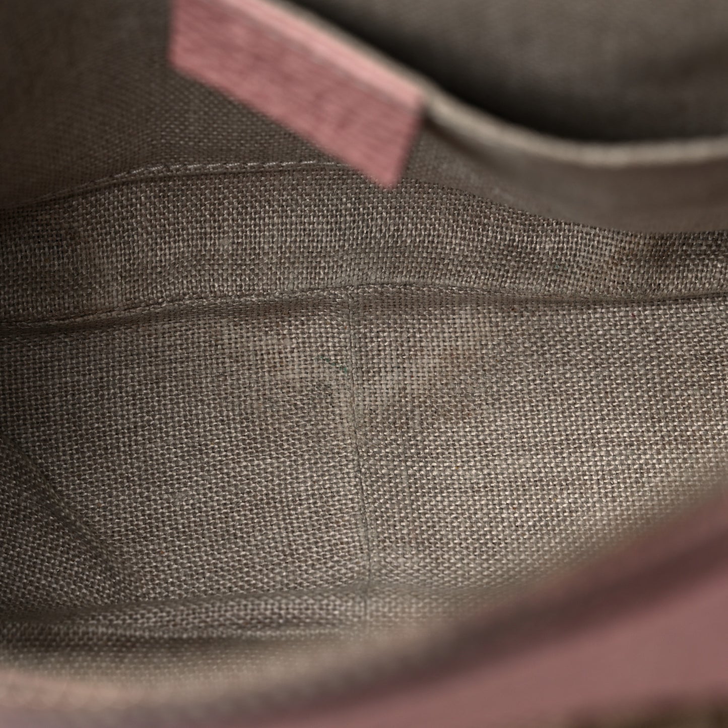 Monogram Mini Bree Messenger Bag Beige Soft Pink