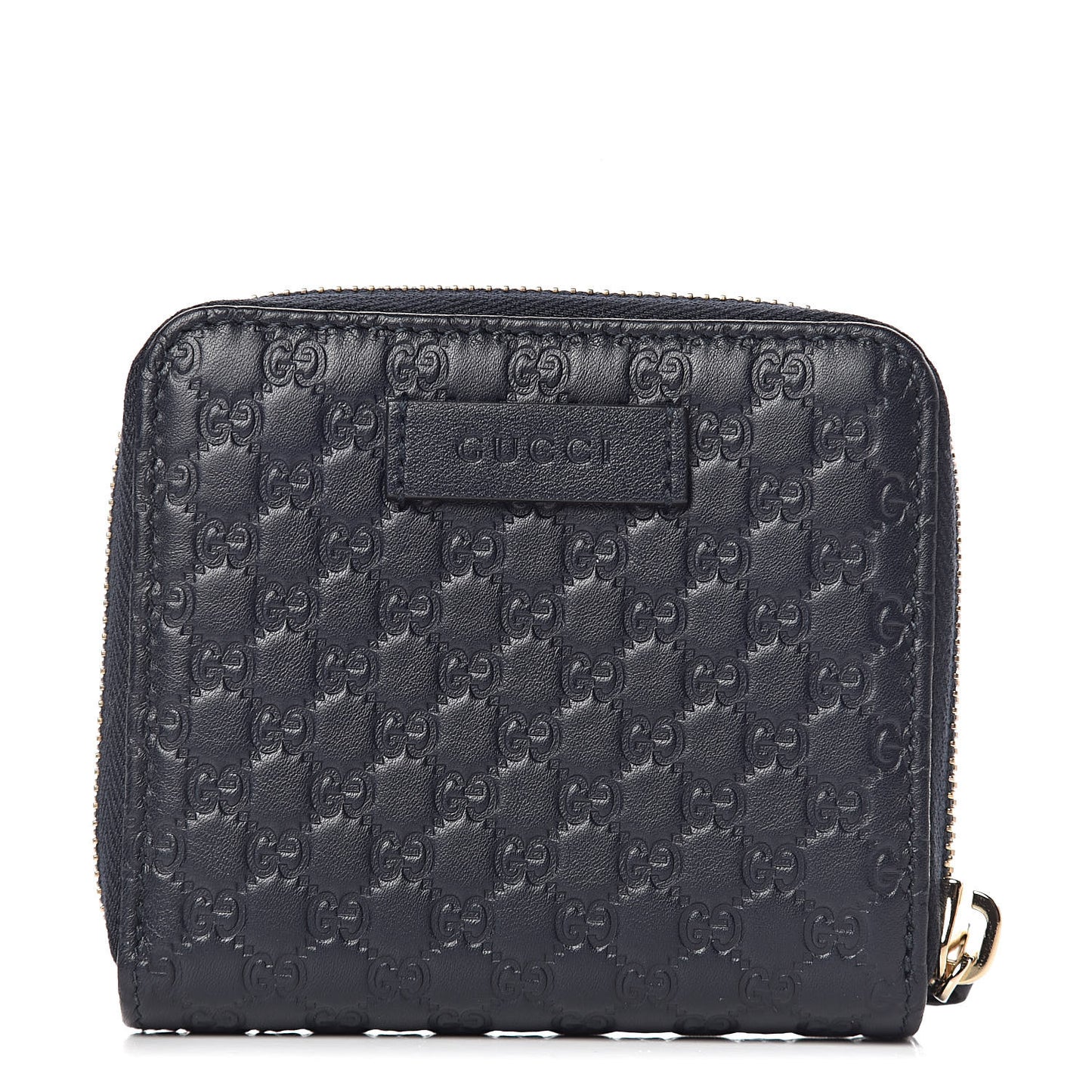Microguccissima Compact Wallet Navy