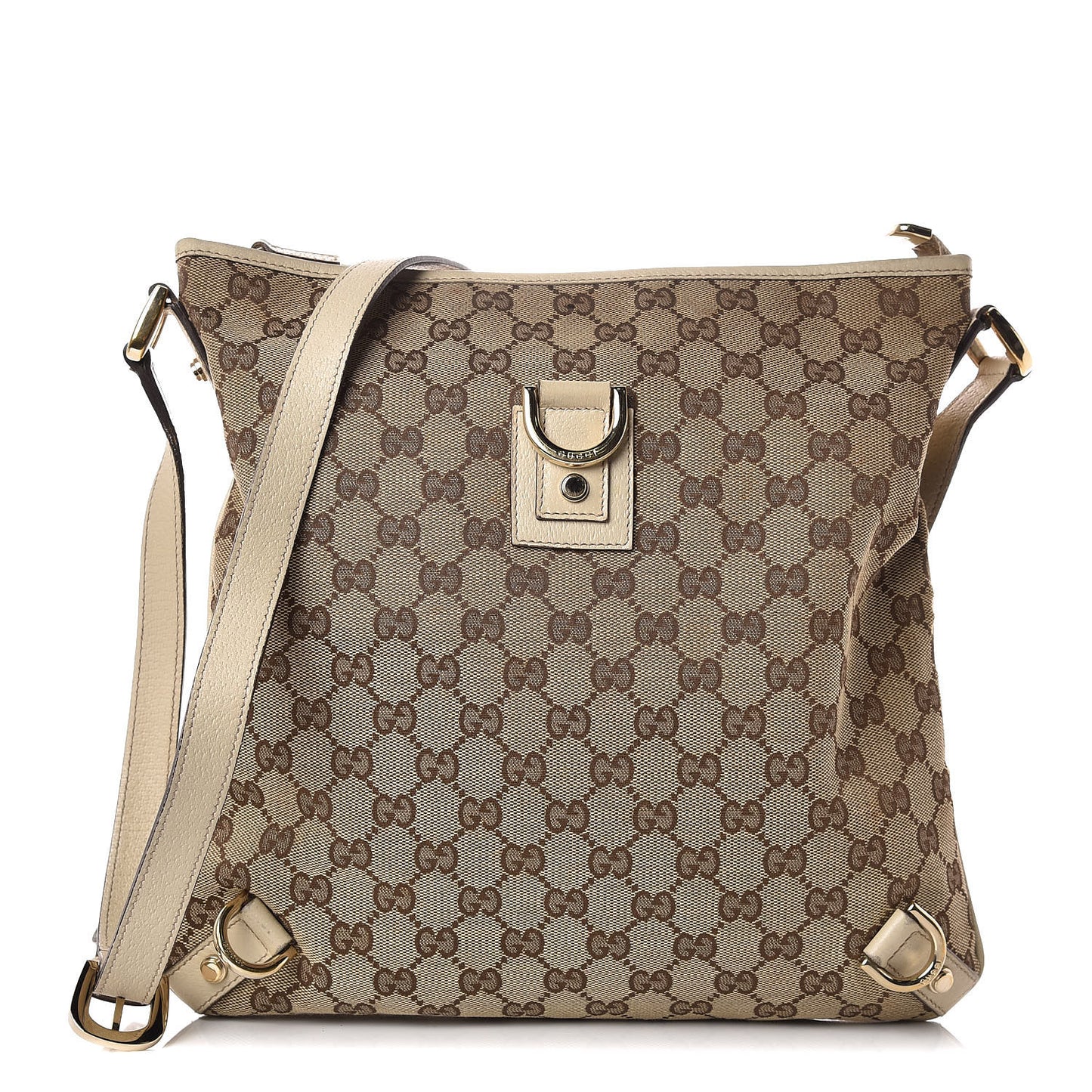 Monogram Abbey Messenger Bag Off White