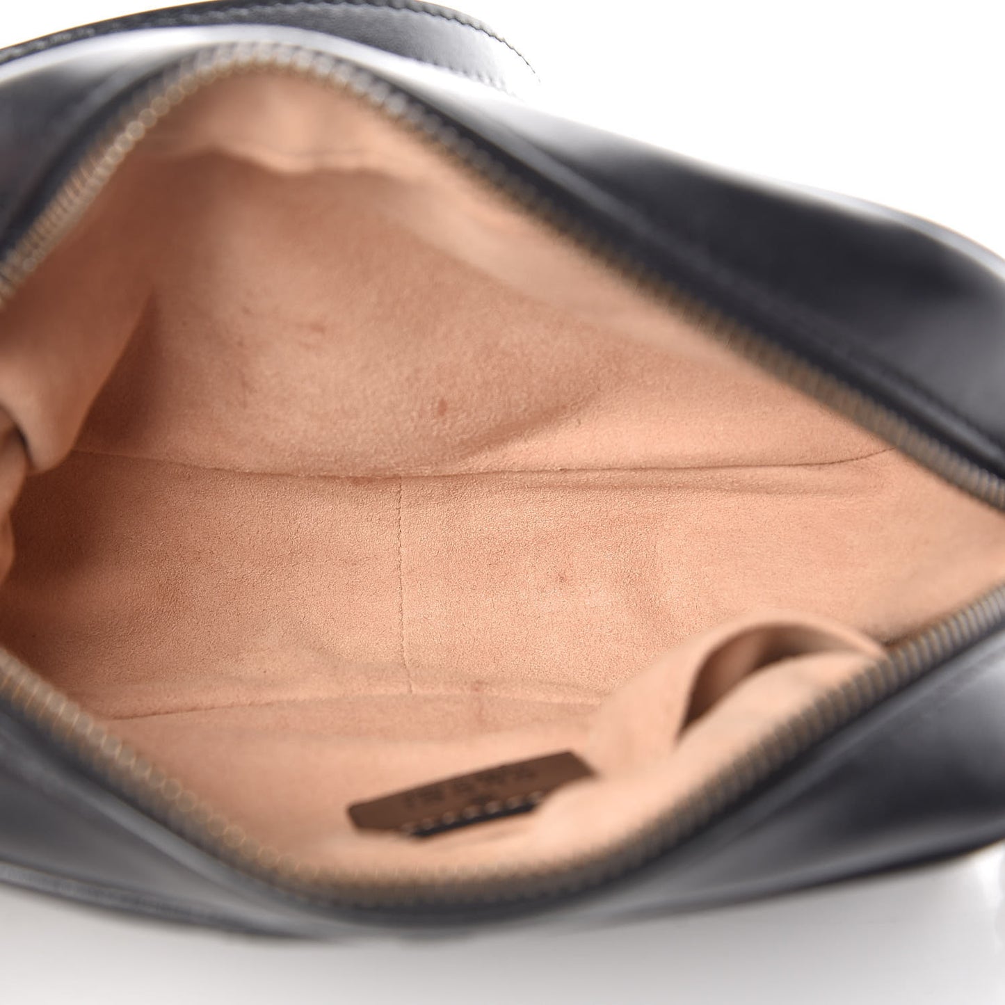 Calfskin Matelasse Mini GG Marmont Chain Shoulder Bag Black