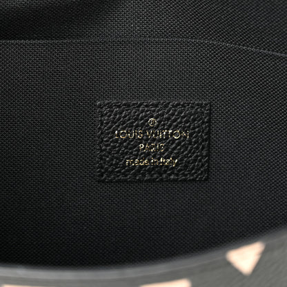 Louis Vuitton Empreinte Monogram Giant Crafty Pochette Felicie Black Crème 6 of 10