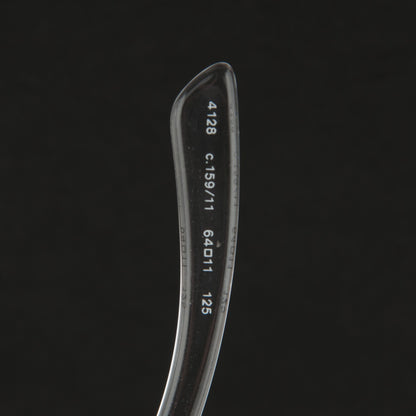 Chanel CC Logo Sunglasses 4128 Clear 4 of 5
