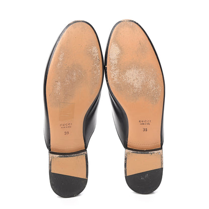 Gucci Calfskin Womens Princetown Slippers 38 Black 5 of 9