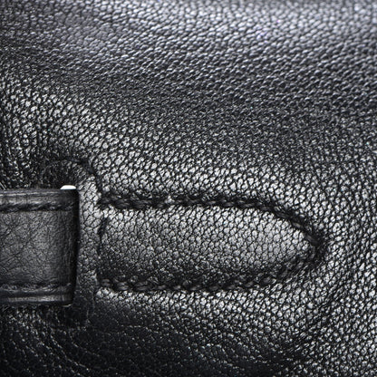 Hermes Taurillon Clemence Birkin 35 Black 9 of 26
