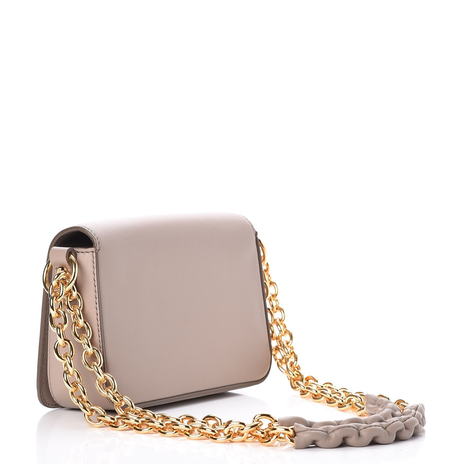 Tom Ford Calfskin Small Natalia Chain Bag Taupe 3 of 7