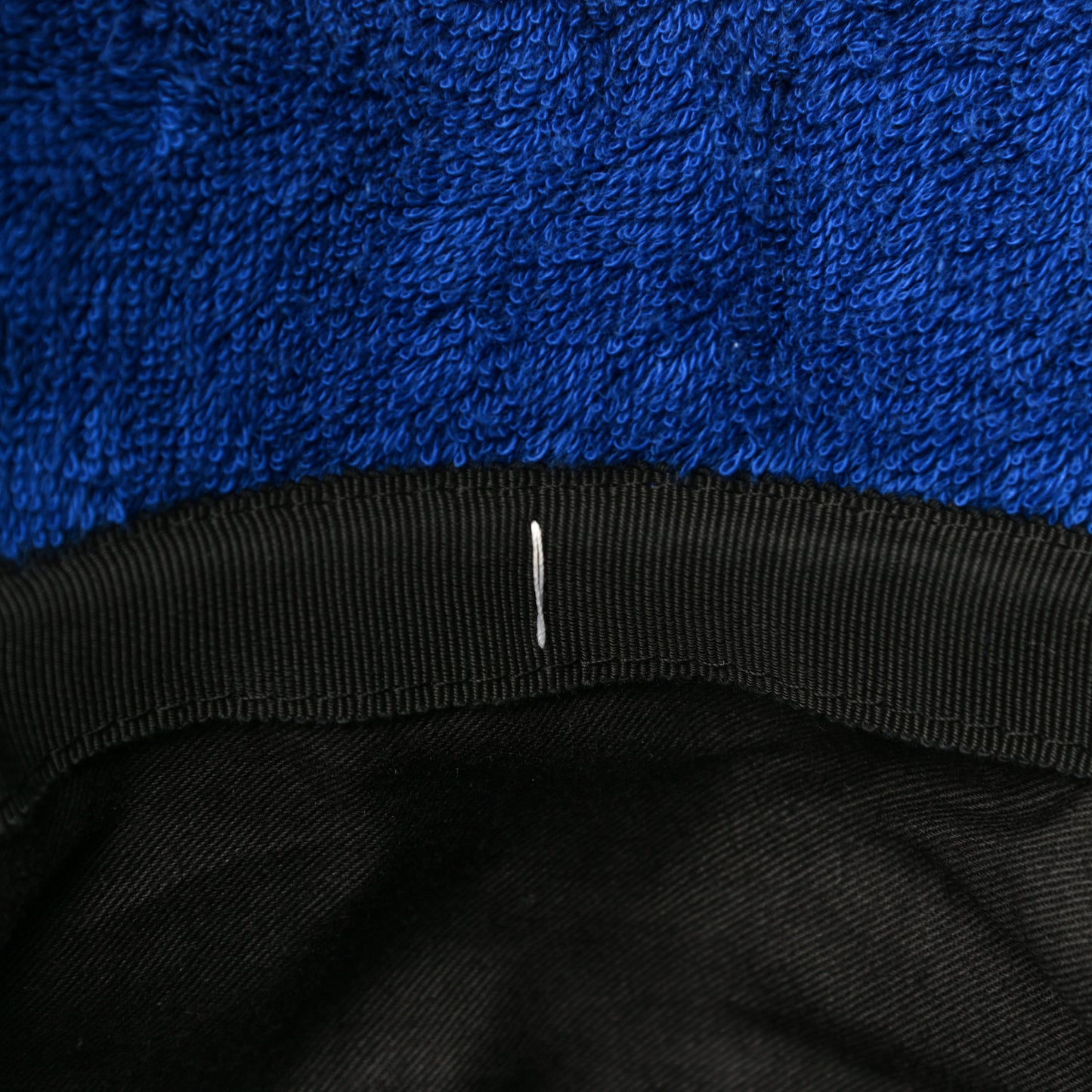 Cotton Terrycloth CC Bucket Hat M Blue