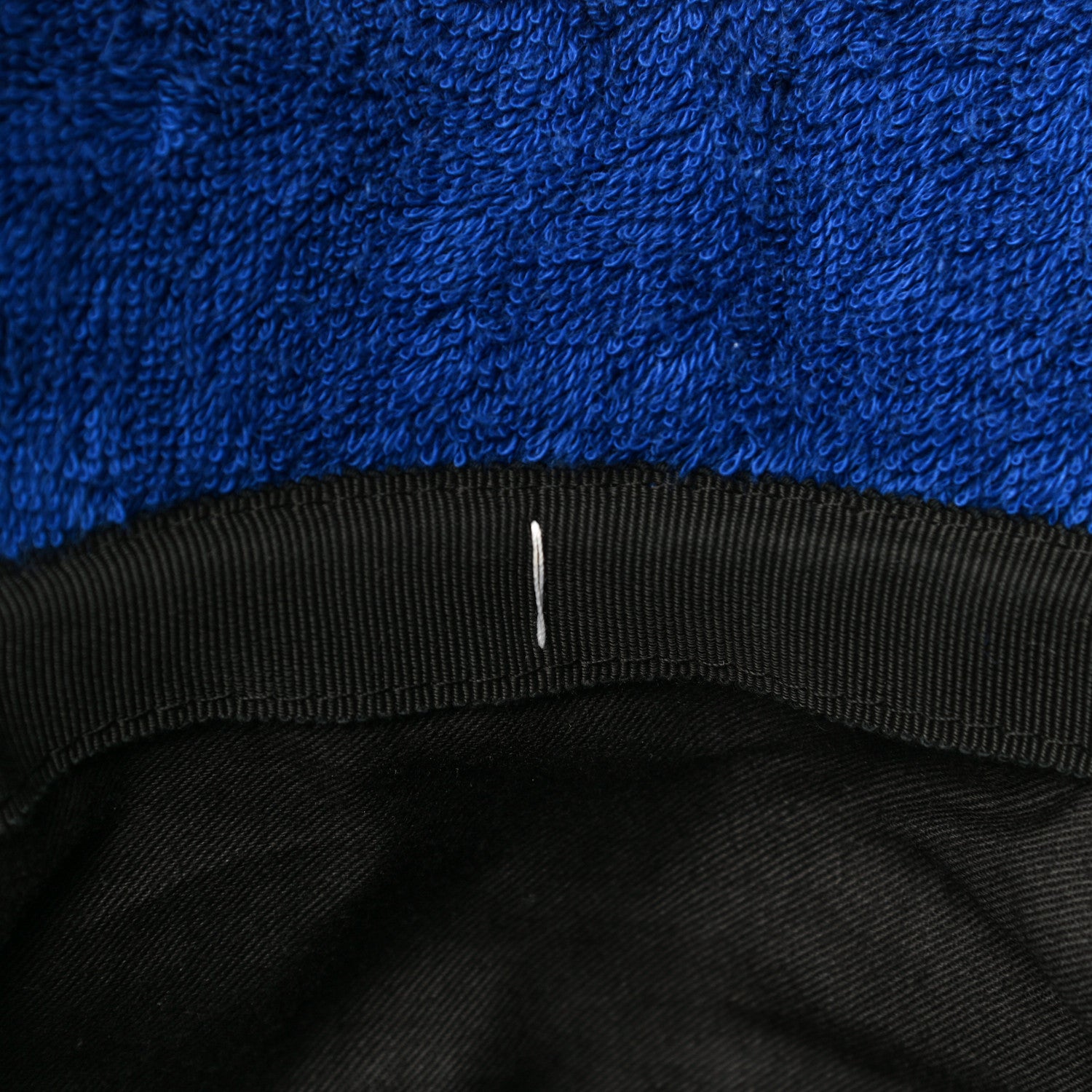 Chanel Cotton Terrycloth CC Bucket Hat M Blue 9 of 9