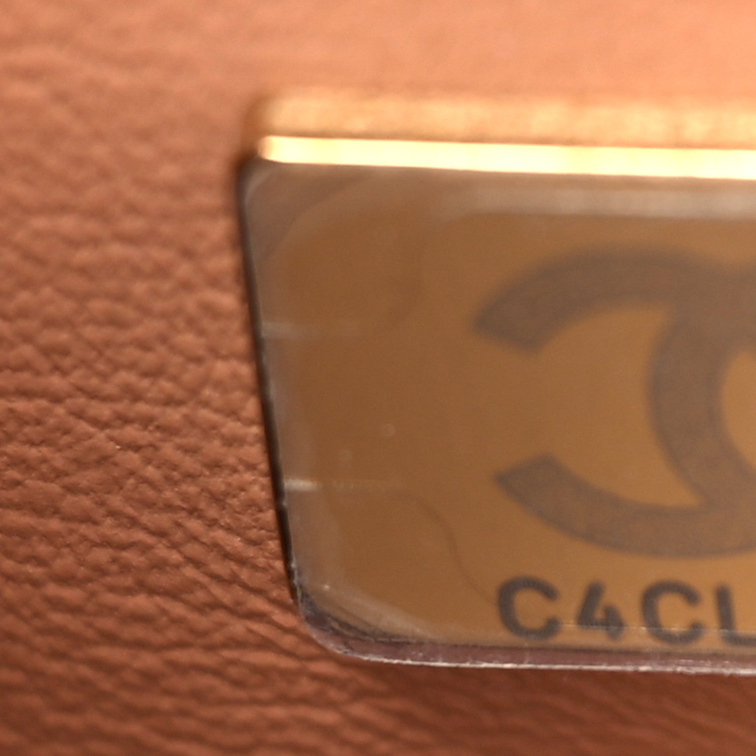 Chanel Caviar Quilted Mini Coco Chain Handle Flap Dark Beige 6 of 9