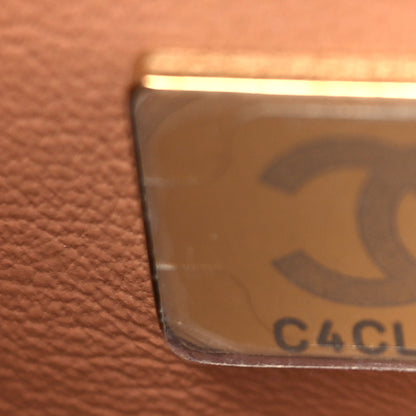 Chanel Caviar Quilted Mini Coco Chain Handle Flap Dark Beige 6 of 9