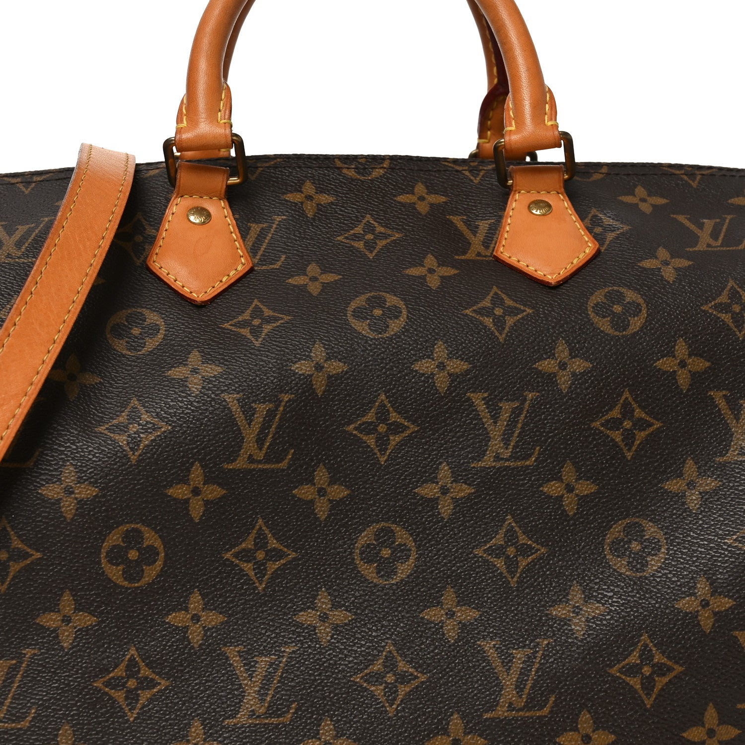 Louis Vuitton Monogram Speedy Bandouliere 35 8 of 11