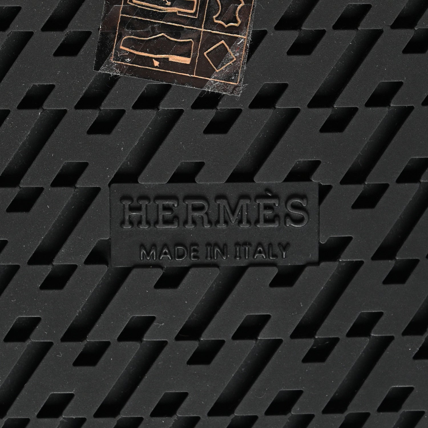 Hermes Calfskin Woolskin Chypre Sandals 39.5 Black Ecru 6 of 7