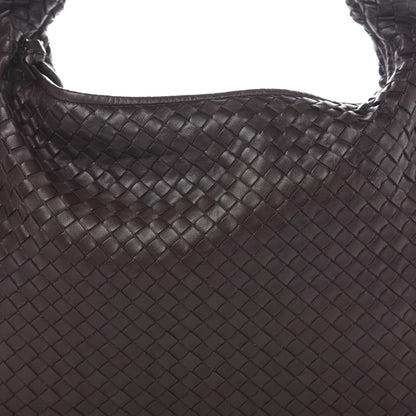 Bottega Veneta Nappa Intrecciato Large Veneta Hobo Ebano 10 of 10