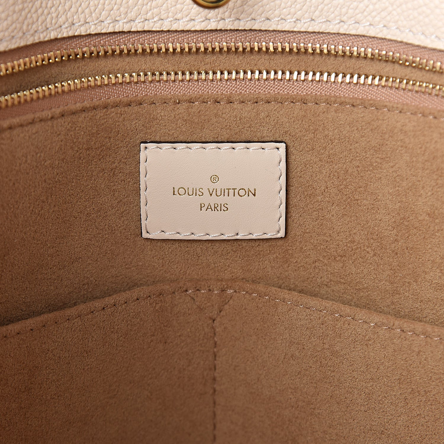 Louis Vuitton Empreinte Monogram Giant Onthego GM Creme 6 of 9