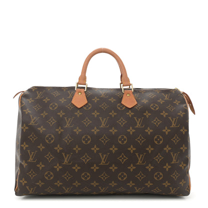 Louis Vuitton Monogram Speedy 40 1 of 12