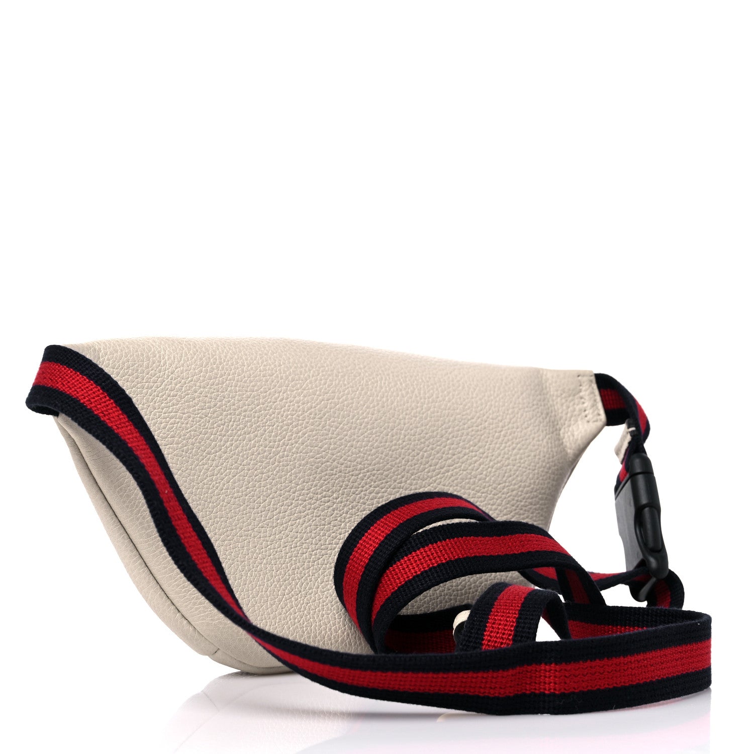 Gucci Grained Calfskin Small Logo Belt Bag White 3 of 10