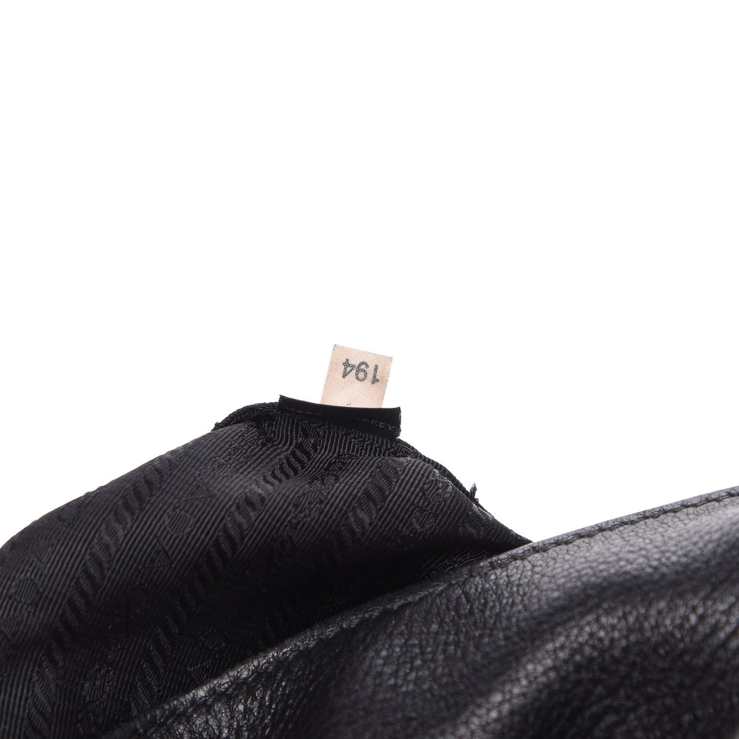 Vitello Daino Side Zip Pocket Hobo Black