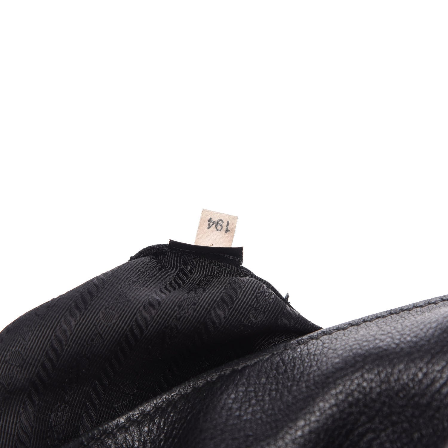 Prada Vitello Daino Side Zip Pocket Hobo Black 10 of 15