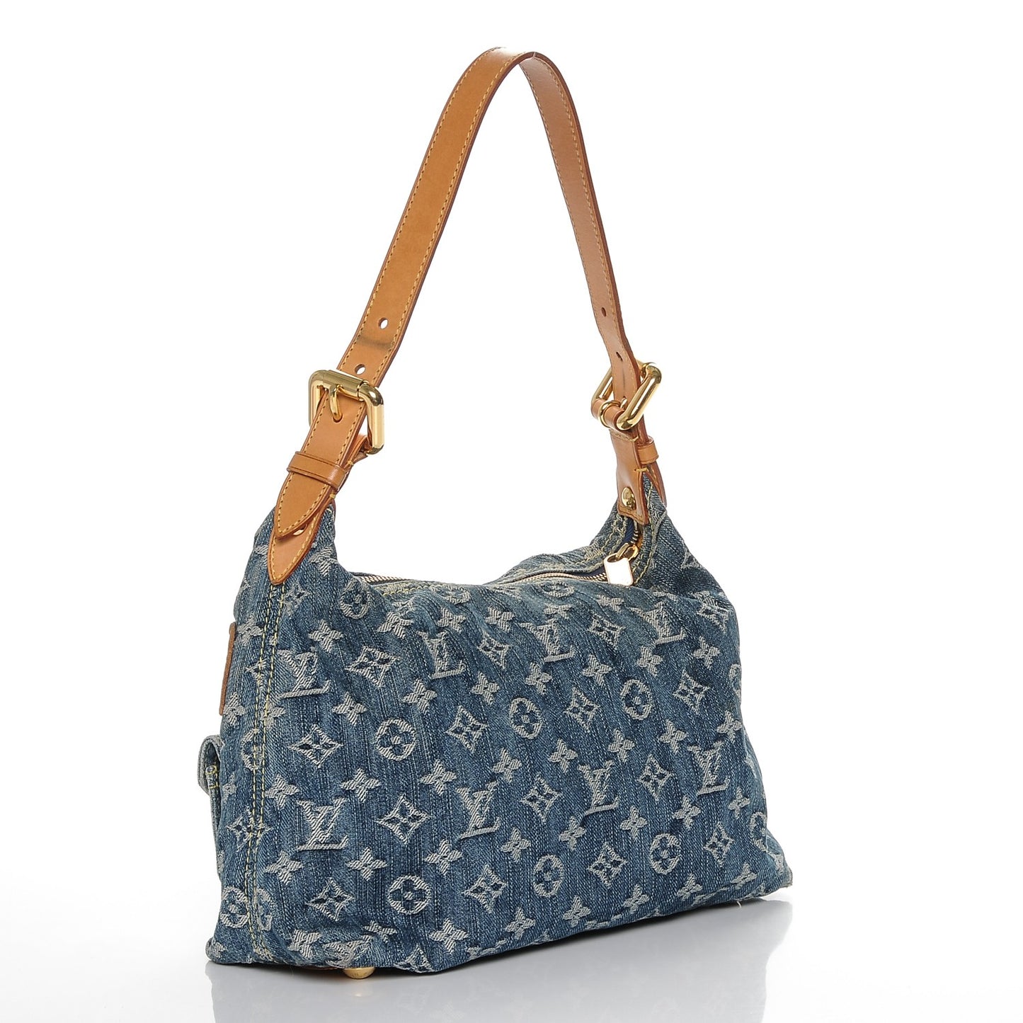 Monogram Denim Baggy PM Blue