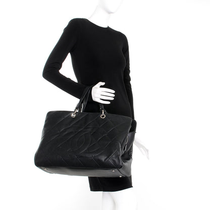 Chanel Caviar Quilted XL Tote Black 2 of 7