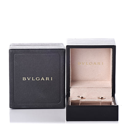 Bulgari 18K Rose Gold Mother of Pearl BVLGARI BVLGARI Stud Earrings 5 of 5