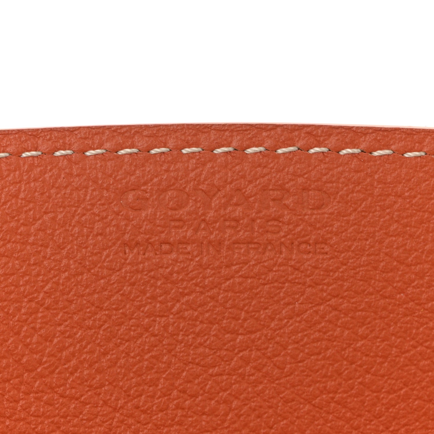 Goyard Goyardine Mini Rouette Structure Orange 6 of 9