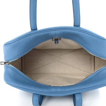 Hermes Taurillon Clemence Victoria II 35 Bleu Paradis 4 of 7