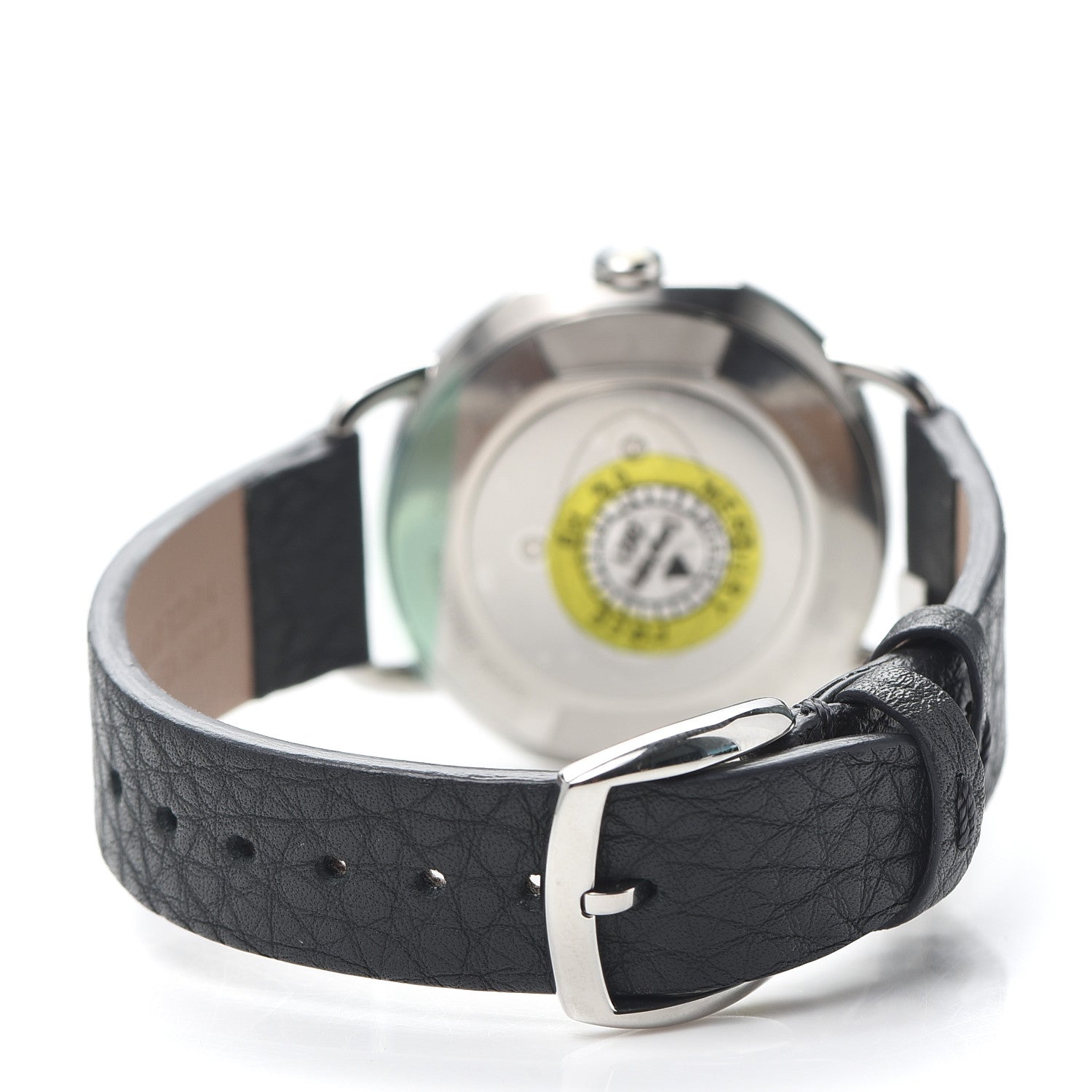 Fendi Stainless Steel Calfskin Mother of Pearl 36mm Selleria Quartz Watch 3 of 5