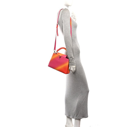 Louis Vuitton Taurillon Candy Ombre Capucines BB Pink Multicolor 2 of 9