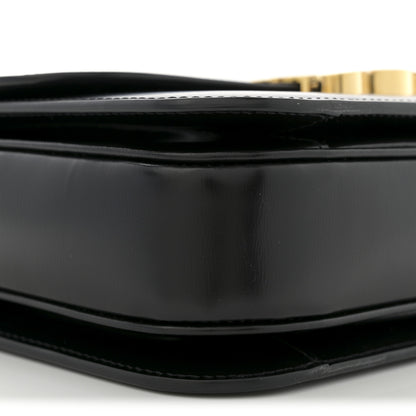 Celine Shiny Calfskin Medium Triomphe Black 9 of 11