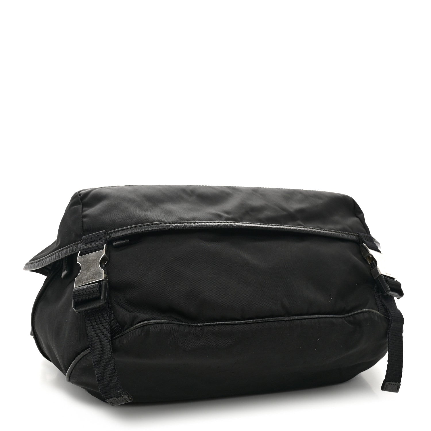 Prada Nylon Tessuto Montagna Messenger Bag Black 4 of 13
