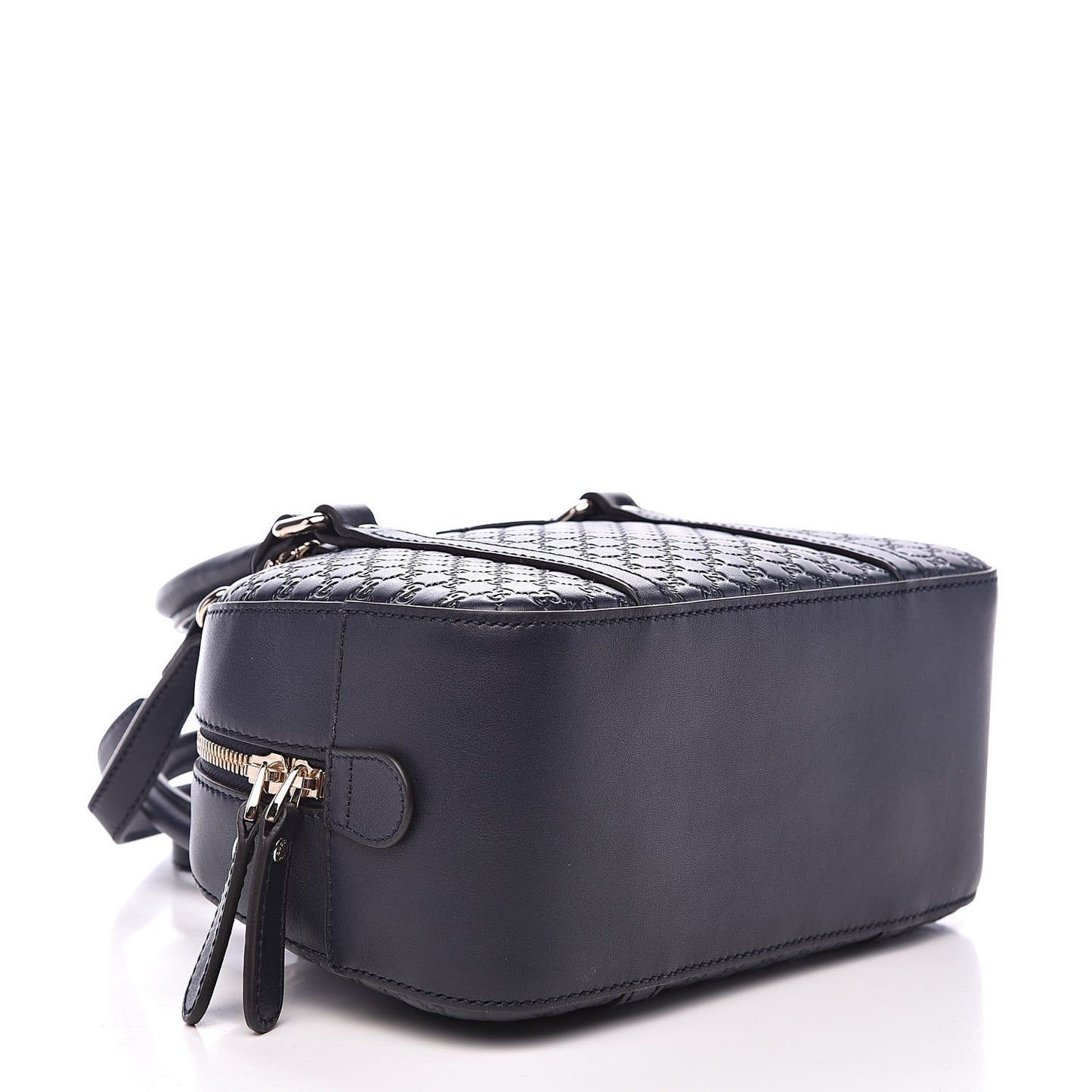 Soft Microguccissima Small Crossbody Bag Blue