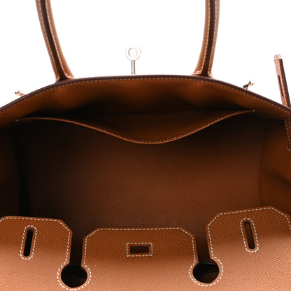 Hermes Epsom Birkin Sellier 30 Gold 5 of 11