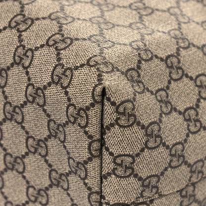 Gucci GG Supreme Monogram Medium Ophidia Shopping Tote Brown 10 of 14