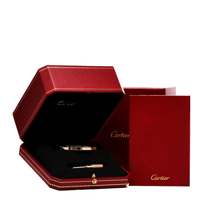 Cartier 18K Pink Gold Small LOVE Bracelet 16 5 of 5